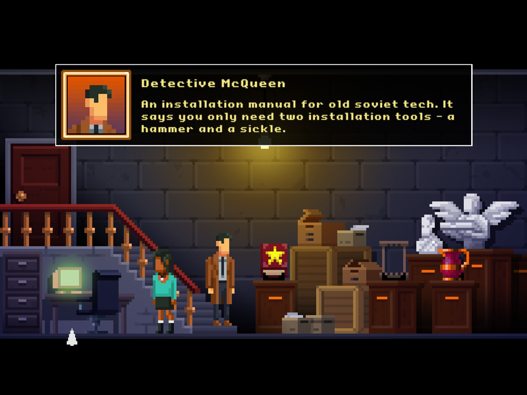 The Darkside Detective: A Fumble in the Dark screenshot 4 for Nintendo Switch